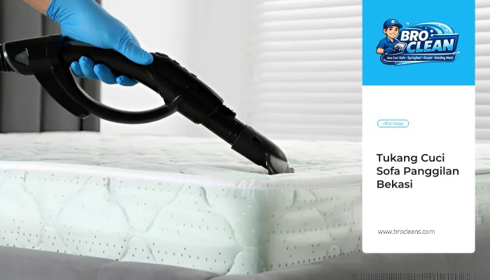 Tukang Cuci Springbed Murah Bekasi